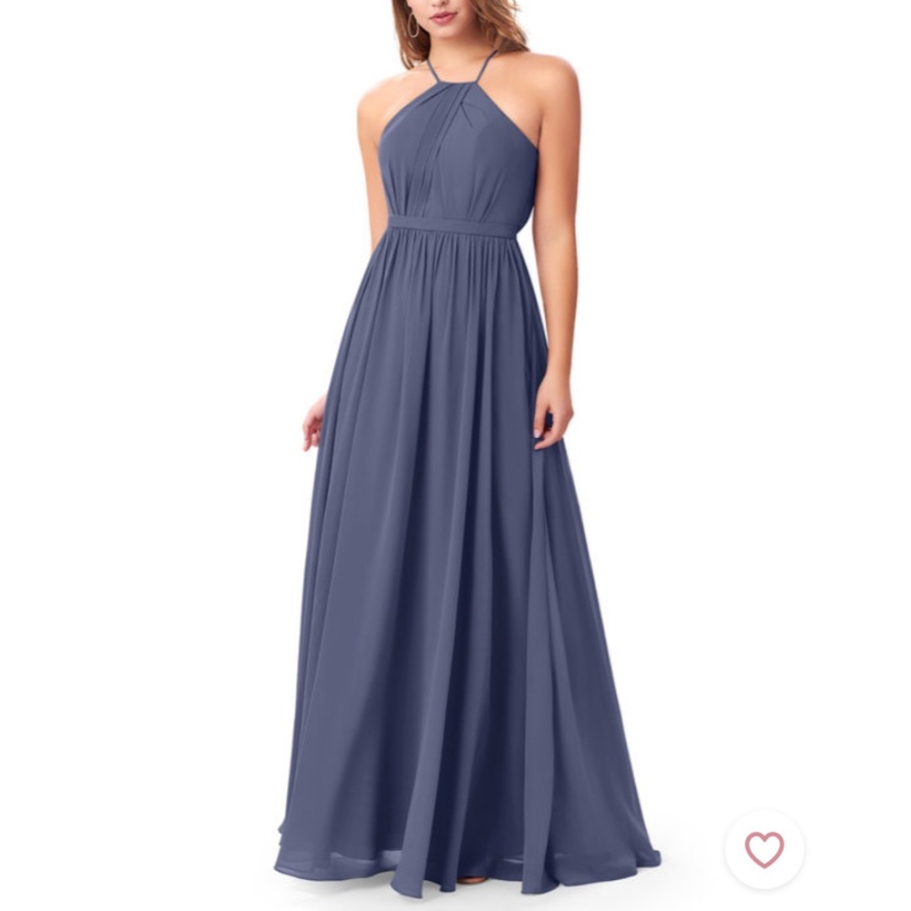 Azazie Apphia Stormy Bridesmaid Dress